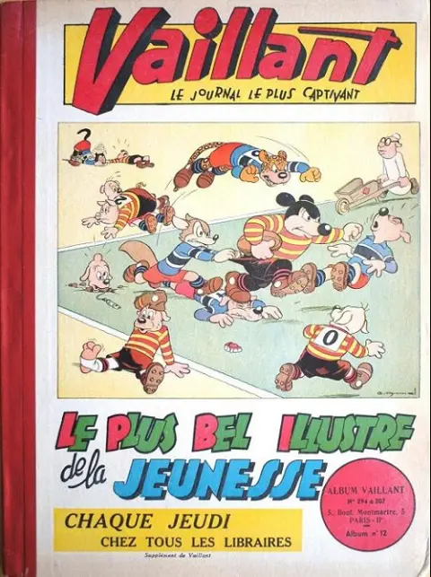 Vaillant 1ère série Album N° 12