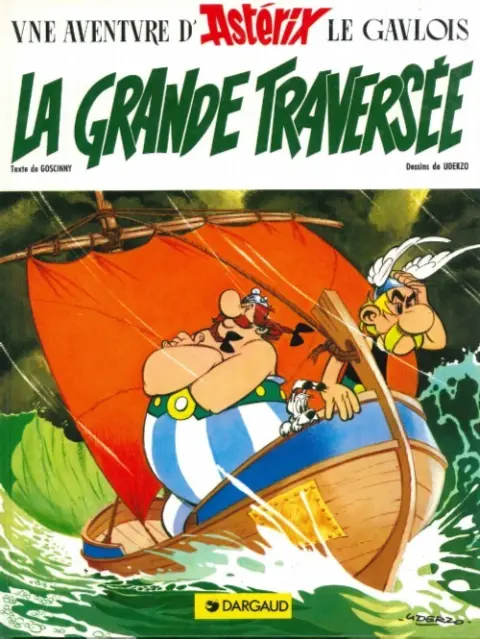 Couverture de l'album Astérix Tome 22 La grande traversée