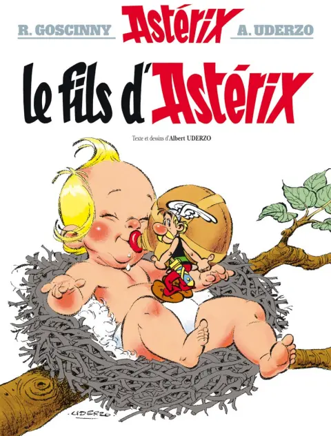 Couverture de l'album Astérix Tome 27 Le fils d'Astérix