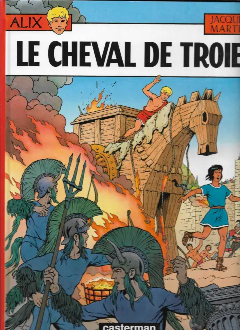 Couverture de l'album Alix Tome 19 Le cheval de Troie