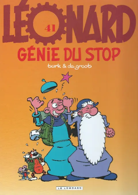 Couverture de l'album Léonard Tome 41 Génie du stop