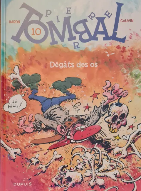 Couverture de l'album Pierre Tombal Tome 10 Degats des os