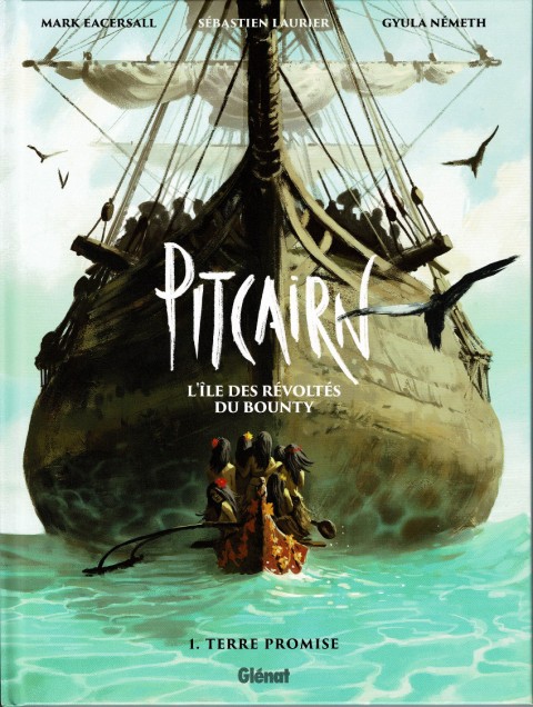 Couverture de l'album Pitcairn - L'île des révoltés du bounty 1 Terre promise