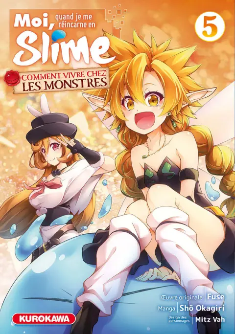 Moi, quand je me réincarne en Slime - Comment vivre chez les monstres 5