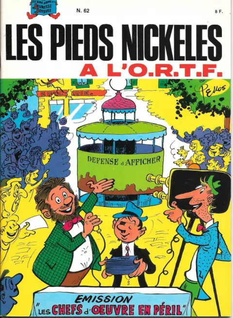 Les Pieds Nickelés Tome 62 Les Pieds Nickelés à l'O.R.T.F.