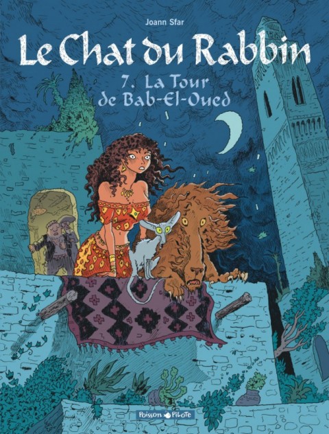 Couverture de l'album Le Chat du Rabbin Tome 7 La Tour de Bab-El-Oued