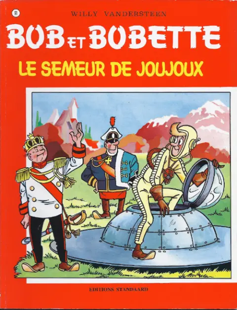 Couverture de l'album Bob et Bobette Tome 91 Le semeur de joujoux