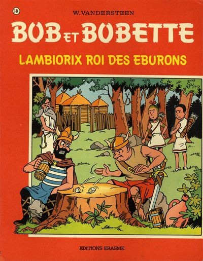 Couverture de l'album Bob et Bobette Tome 144 Lambiorix roi des Eburons