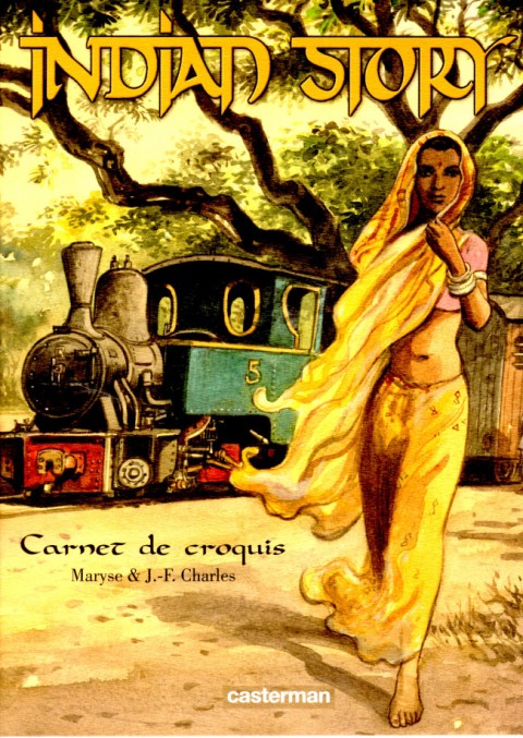 Couverture de l'album India dreams Carnet de croquis