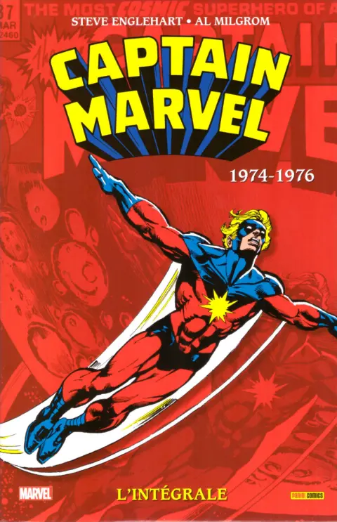 Couverture de l'album Captain Marvel - L'intégrale Tome 4 1974-1976