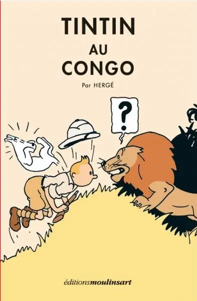 Couverture de l'album Tintin Tome 2 Tintin au Congo