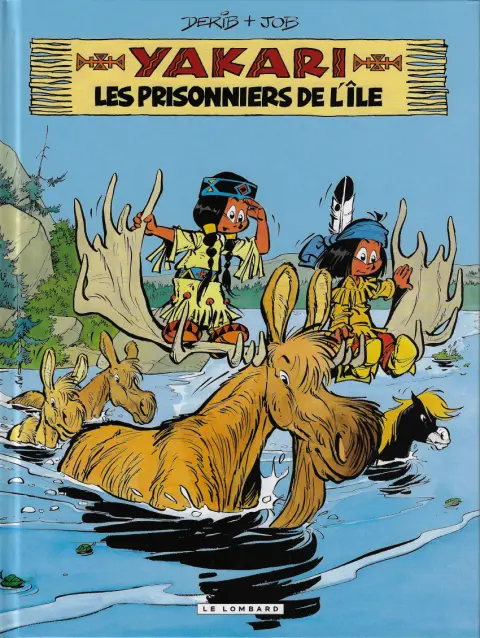 Couverture de l'album Yakari Tome 9 Les prisonniers de l'île