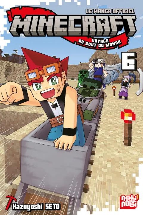 Minecraft - Le manga officiel 6 Voyage au bout du monde