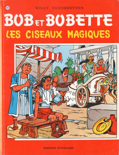 Couverture de l'album Bob et Bobette Tome 122 Les ciseaux magiques