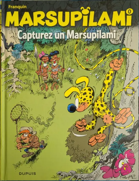 Couverture de l'album Marsupilami Tome 0 Capturez un Marsupilami !
