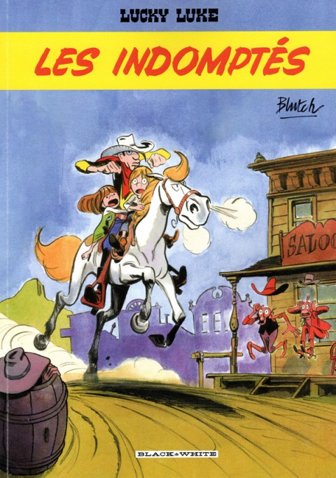 Couverture de l'album Un hommage à Lucky Luke d'après Morris Tome 6 Les Indomptés