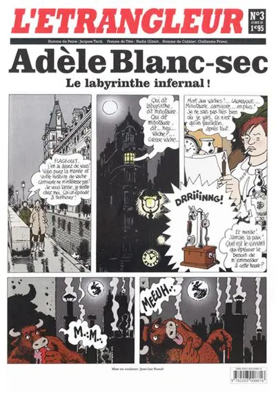 L'Étrangleur - Adèle Blanc-Sec Tome 3 Le labyrinthe infernal !