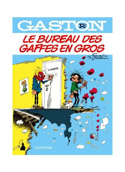 Couverture de l'album Gaston Tome 2 Le bureau des gaffes en gros
