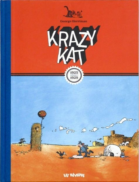 Couverture de l'album Krazy Kat Les Rêveurs Volume 1 Krazy Kat (1925-1929)