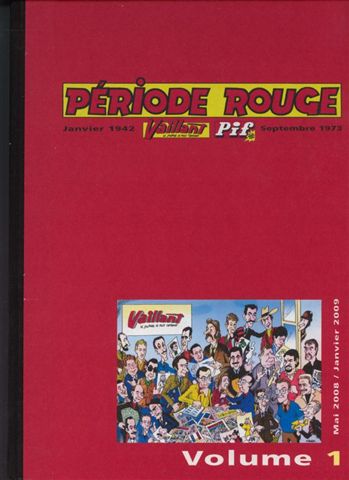 Couverture de l'album Période rouge Volume 1 Mai 2008 / Janvier 2009