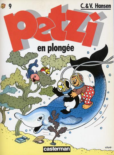 Couverture de l'album Petzi Tome 9 Petzi en plongée