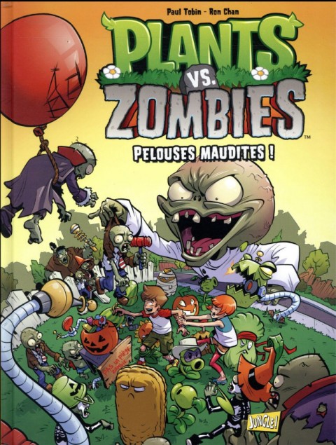 Couverture de l'album Plants vs. zombies Tome 8 Pelouses maudites !
