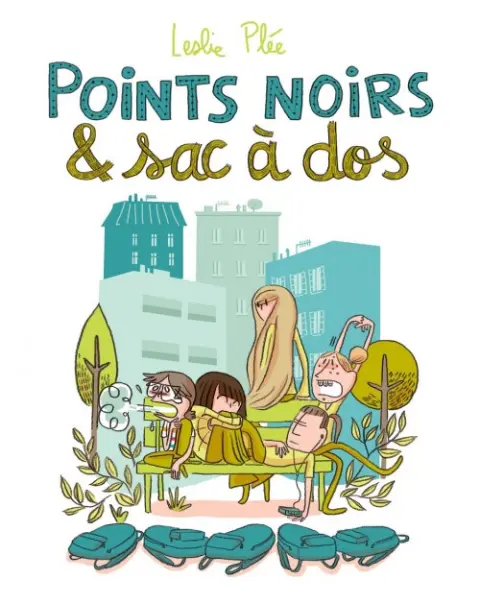 Points noirs et sac à dos
