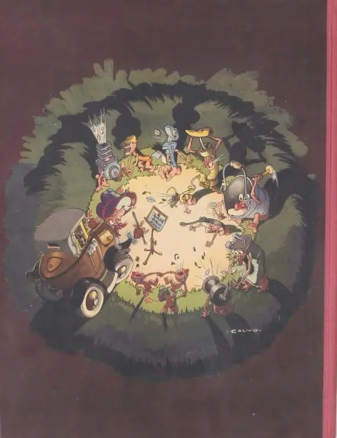 Verso de l'album Les aventures de Rosalie
