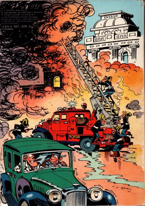 Verso de l'album Sammy Tome 7 Les gorilles au pensionnat