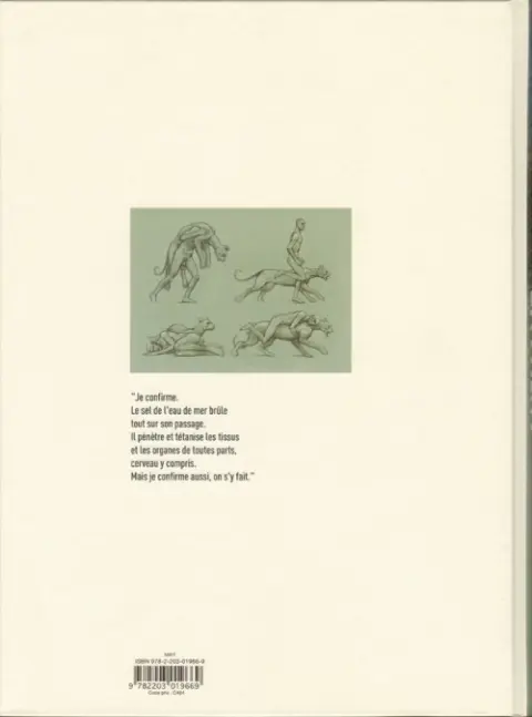 Verso de l'album Animal'z