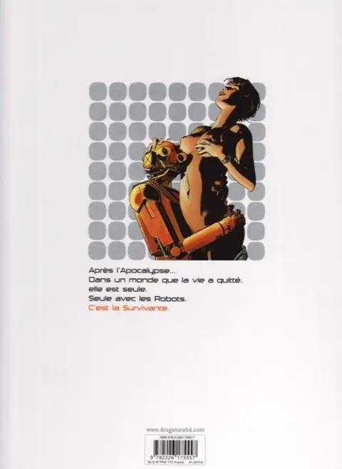 Verso de l'album La Survivante l'intégrale