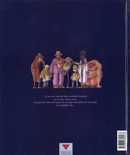 Verso de l'album Arq Tome 7 Dorro Zengu