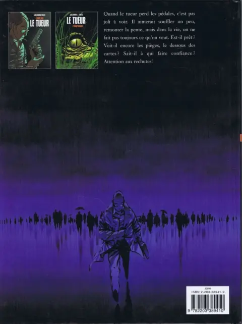 Verso de l'album Le Tueur Tome 2 L'engrenage