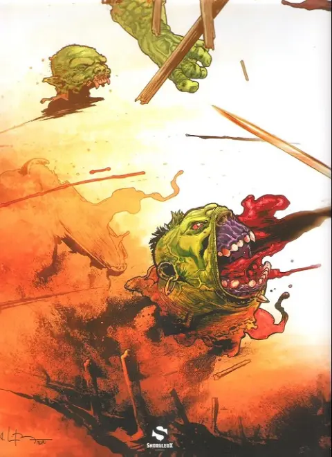 Verso de l'album Birthright Tome 1 Le Retour