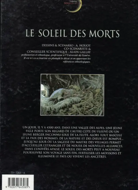 Verso de l'album Chroniques de la nuit des temps Tome 4 Le soleil des morts
