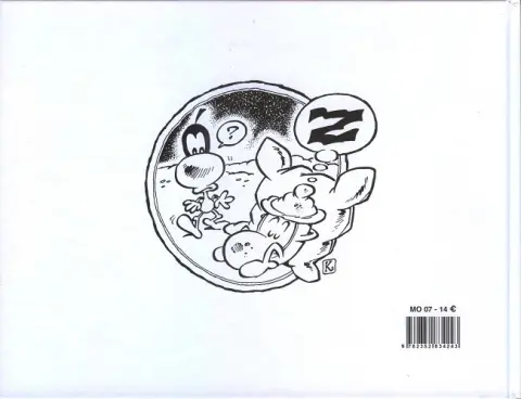 Verso de l'album Le Concombre masqué Tome 1 Les Aventures potagères du Concombre masqué