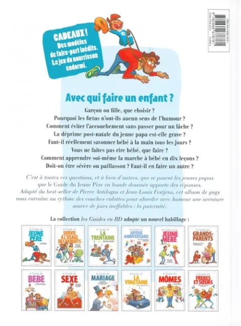 Verso de l'album Le Guide Tome 1 Le guide du jeune père