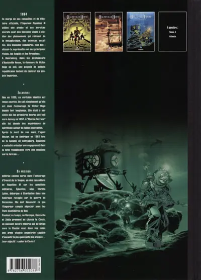 Verso de l'album Hauteville House Tome 3 Le Steamer fantôme
