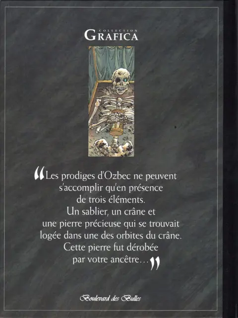 Verso de l'album Ombres Tome 6 Le crâne - II