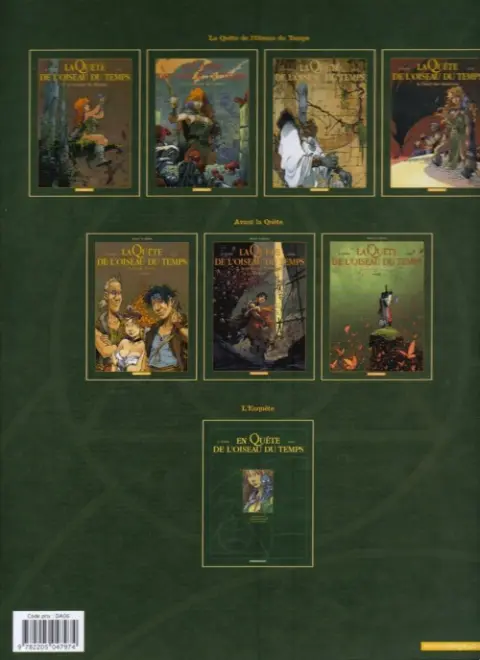 Verso de l'album La Quête de l'oiseau du temps Tome 4 L'œuf des ténèbres