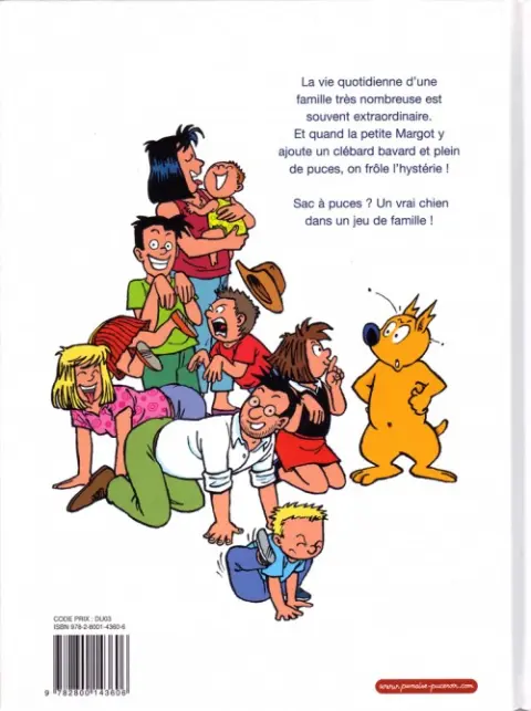 Verso de l'album Sac à puces Tome 6 Ça déménage !