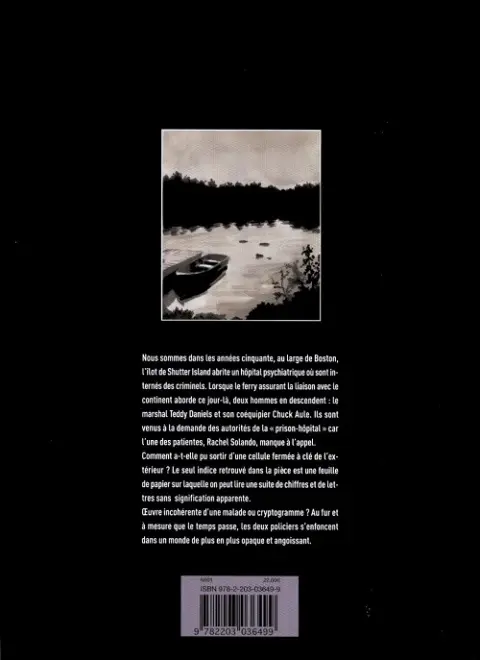 Verso de l'album Shutter Island
