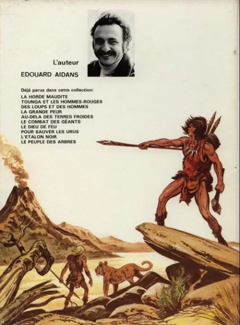 Verso de l'album Tounga Tome 3 Des loups et des hommes