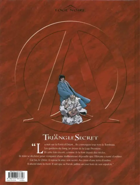 Verso de l'album Le Triangle secret Tome 6 La Parole perdue