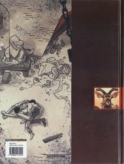 Verso de l'album Zoo Tome 2