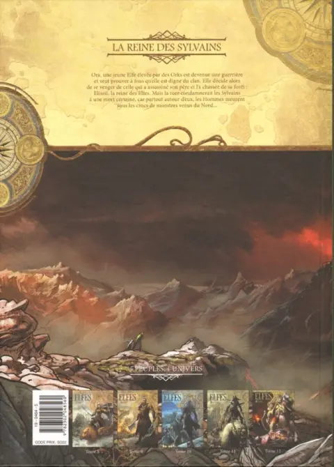 Verso de l'album Elfes Tome 12 La Reine des Sylvains