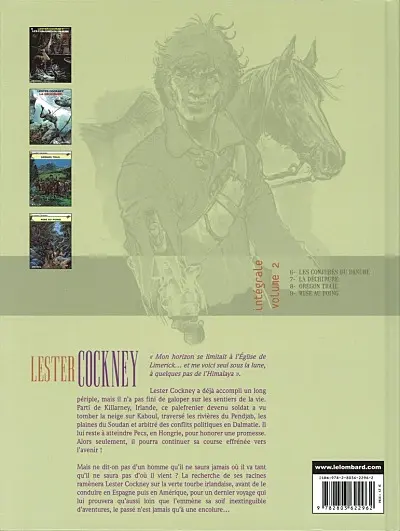 Verso de l'album Lester Cockney Intégrale Volume 2