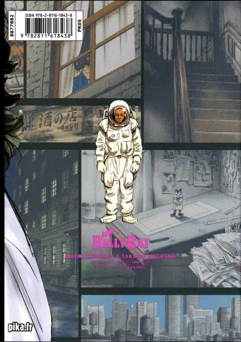 Verso de l'album Billy Bat 14