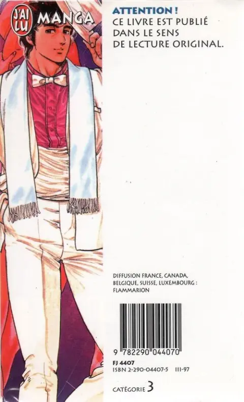 Verso de l'album City Hunter - Nicky Larson 12 Une révélation surprenante