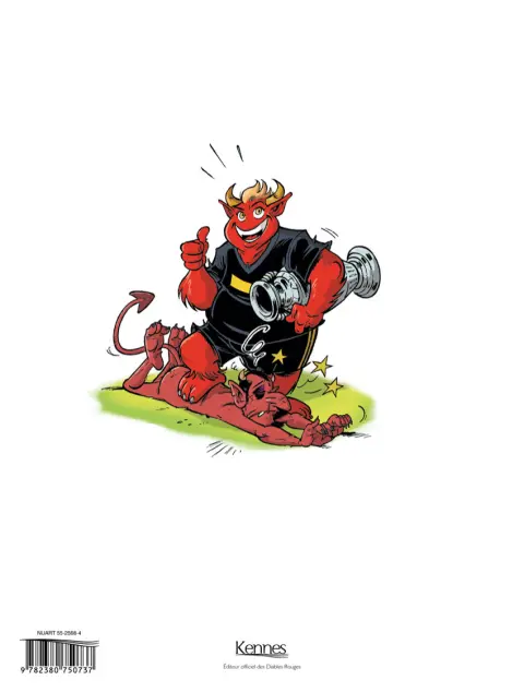 Verso de l'album Les Diables rouges Tome 7
